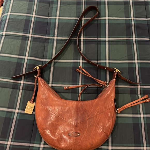 Frye Belle Bohemian Crossbody Bag Whiskey - Picture 9 of 9